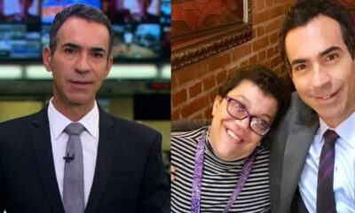Qual era a deficiencia rara da irma de Cesar Tralli