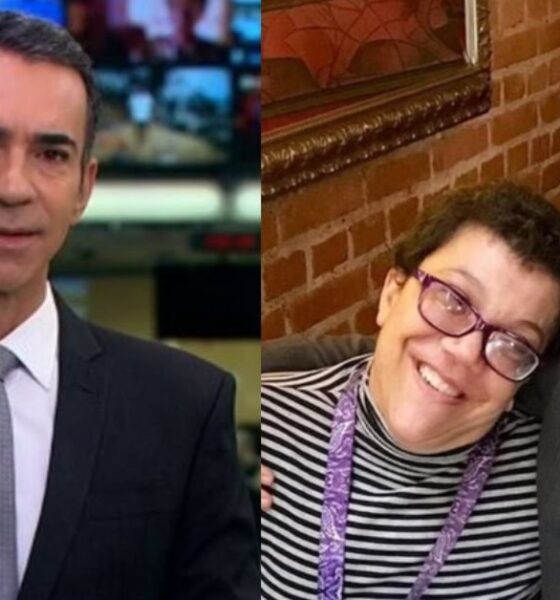 Qual era a deficiencia rara da irma de Cesar Tralli