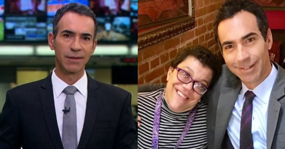 Qual era a deficiência rara da irmã de César Tralli que foi citada durante 'Jornal Hoje' 31 Qual era a deficiencia rara da irma de Cesar Tralli