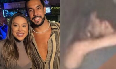 Renata e Maike sao flagrados juntos em Fortaleza e mostram
