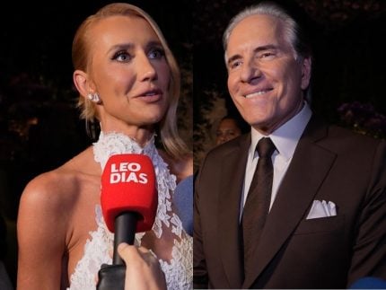 Roberto Justus e Ana Paula renovam votos em cerimonia emocionante