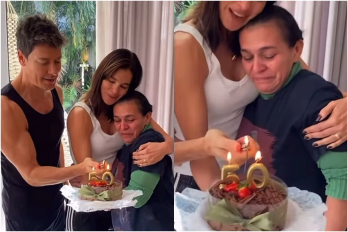 Rodrigo Faro faz surpresa especial de aniversário para funcionária: ‘ele me deu um apartamento’ 31 Rodrigo Faro faz surpresa especial de aniversario para funcionaria ‘ele