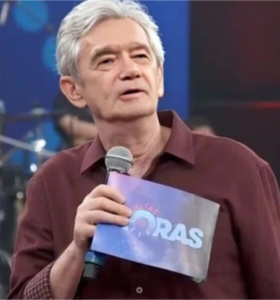 Serginho Groisman quebra o protocolo na Globo e tem atitude