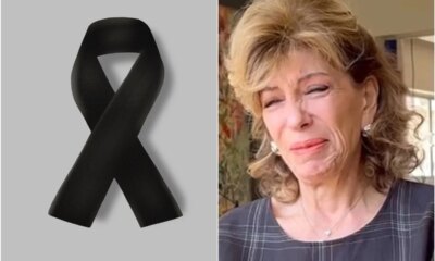 Silvia Poppovic e abalada pelo luto com o falecimento do