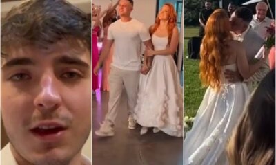 Sofia Liberato se casa com ex pedreiro e irmao mais velho