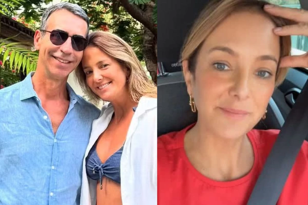 Substituto de Bonner no JN, César Tralli deixa esposa com saudade e Ticiane toma atitude 33 Substituto de Bonner no JN Cesar Tralli deixa esposa com