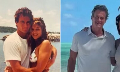 Supermodelo da decada de 90 celebra 27 anos de casada