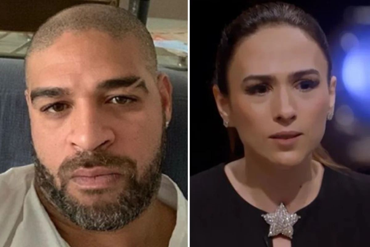 Tatá Werneck expõe por que Adriano Imperador abandou gravação do Lady Night: ‘A gente teve um problema’ 31 Tata Werneck expoe por que Adriano Imperador abandou gravacao do