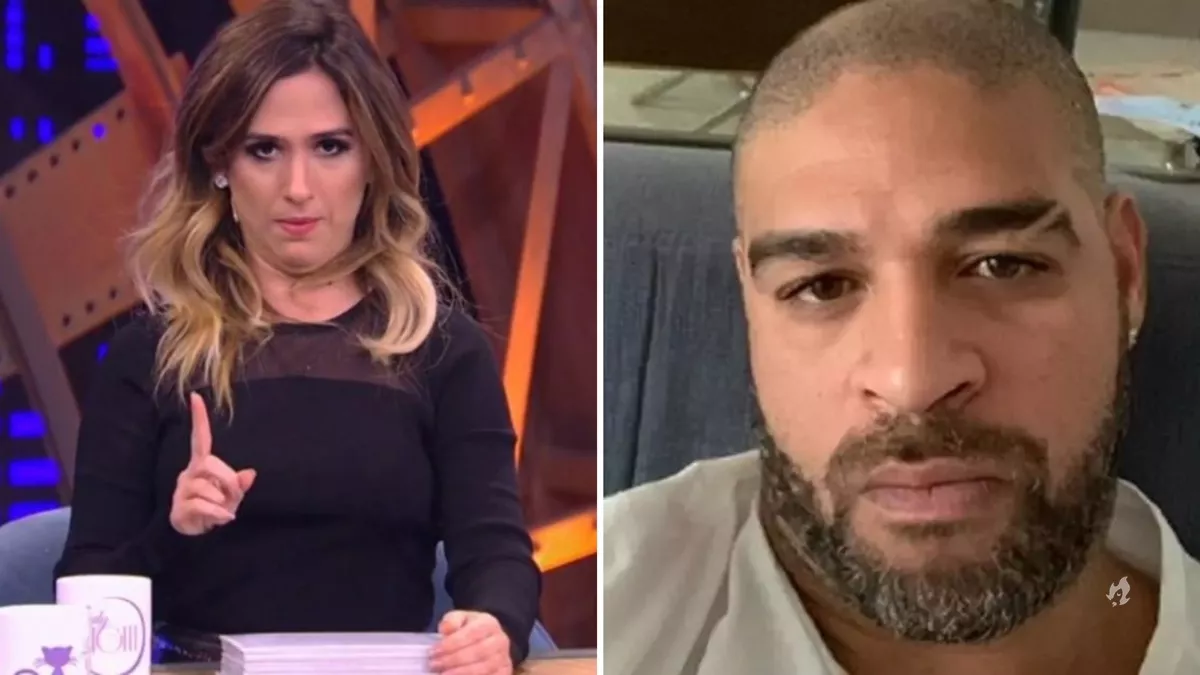 Tata Werneck revela verdadeiro motivo de Adriano Imperador abandonar