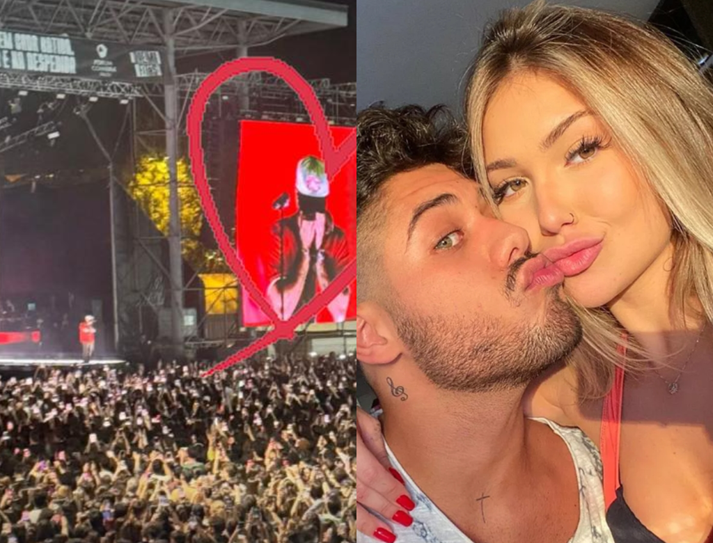 VEJA VÍDEO: Chorando, Zé Felipe desabafa em show ao vivo após separação de Virginia 37 Virginia E Zé Felipe (foto Reprodução Redes Sociais)