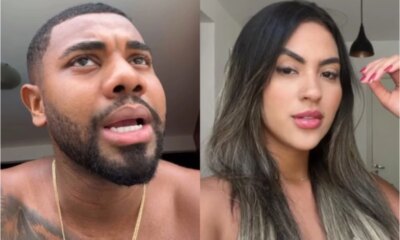 Video Davi Brito vai a policia e pede medida protetiva