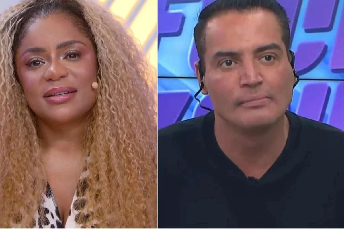 Vídeo: Leo Dias briga com Cariúcha e expõe problema de saúde ao vivo: ‘Dia sim, dia não, você tem surto’ 31 Video Leo Dias briga com Cariucha e expoe problema de