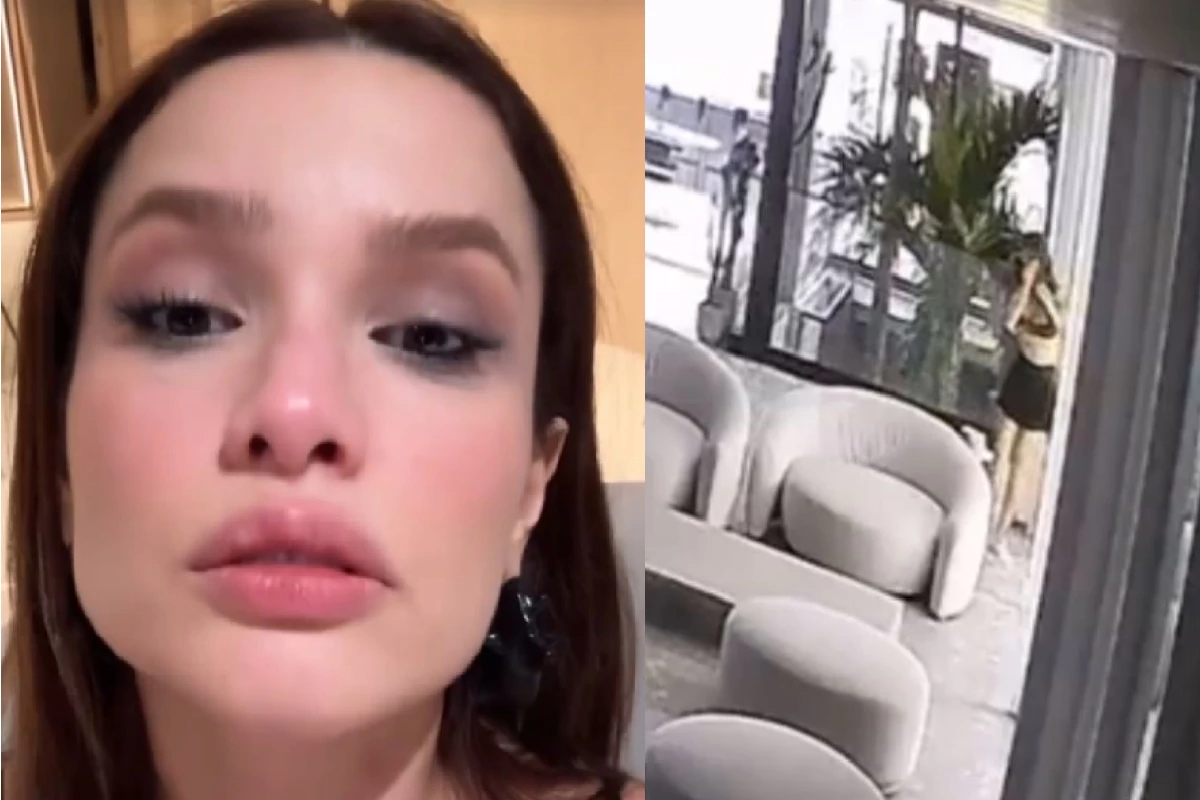 Vídeo mostra momento do acidente de Juliette; ela sofreu fratura em parte do rosto 31 Video mostra momento do acidente de Juliette ela sofreu fratura