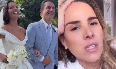 Wanessa surge ‘devastada no dia do casamento do ex marido e