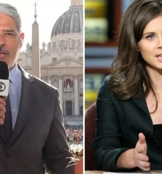 William Bonner se despede do Vaticano e pede desculpas