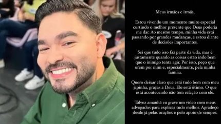 Yudi Tamashiro pede orações e fala sobre mudanças importantes na vida pessoal 31 Yudi Tamashiro pede oracoes e fala sobre mudancas importantes na