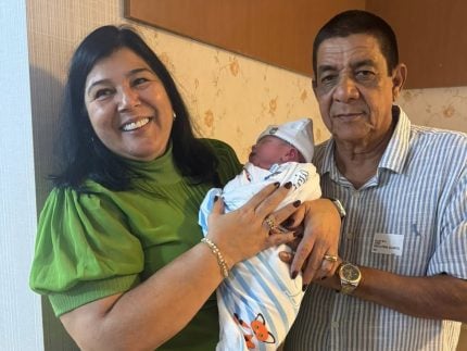 Zeca Pagodinho comemora nascimento do sétimo neto, Benício 31 Zeca Pagodinho comemora nascimento do setimo neto Benicio