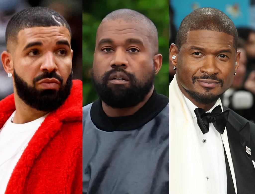 famosos no julgamento de Diddy 39 Drake, Kanye e Usher (foto Reprodução Redes Sociais)