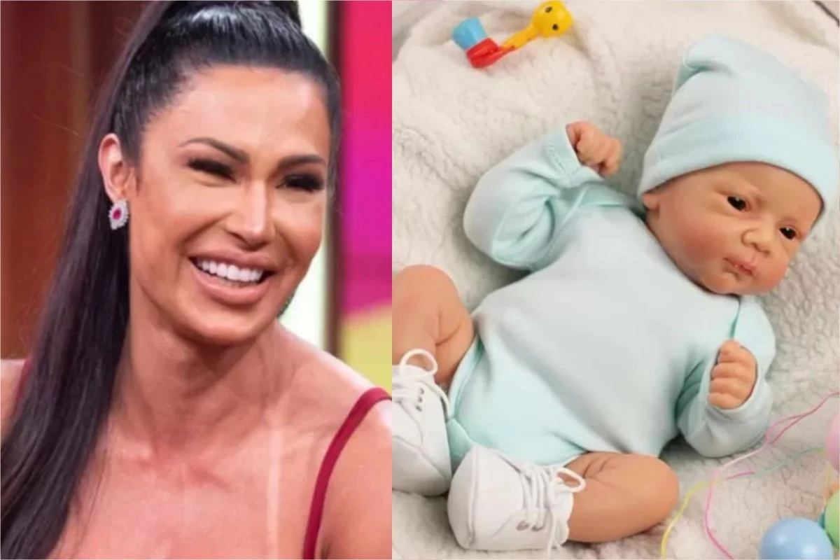 ‘Meu sonho é ter um filho’: Gracyanne Barbosa ‘adota’ bebê reborn e vira piada nas redes sociais 39 ‘Meu sonho e ter um filho Gracyanne Barbosa ‘adota bebe