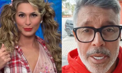 Alexandre Frota e Livia Andrade tem reencontro marcado por silencio