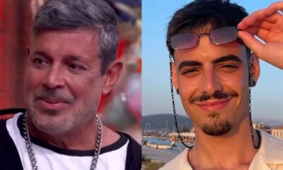 Alexandre Frota omite filho em homenagem no Domingao com Huck
