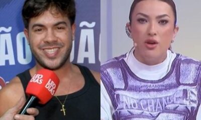 Alvaro ironiza polemica com Thayse Teixeira no Fofocalizando Fez pra