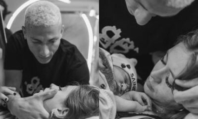 Amanda Araujo compartilha bastidores do nascimento do filho com Richarlison