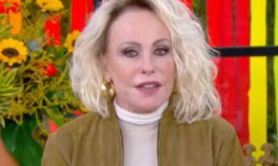 Ana Maria Braga anuncia luto ao vivo no Mais Voce