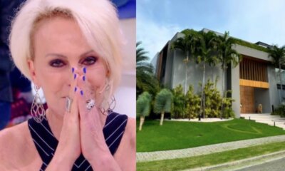 Ana Maria Braga exibe mansao de milhoes e gesto de
