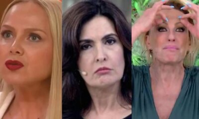 Ana Maria Fatima Bernardes e Eliana estariam em clima de
