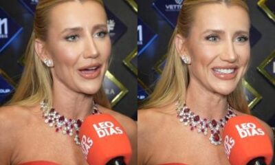 Ana Paula Siebert revela reacao de Roberto Justus sobre foto