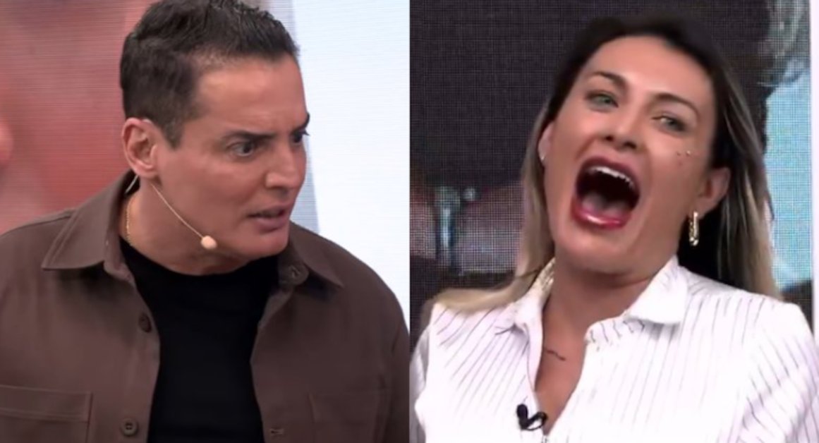 Andressa Urach deixou Leo Dias sem reação durante entrevista ao vivo: ‘Você dá de graça’ 31 Andressa Urach deixou Leo Dias sem reacao durante entrevista ao