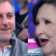Ao vivo Dona Dea provoca Luciano Huck apos erro cometido