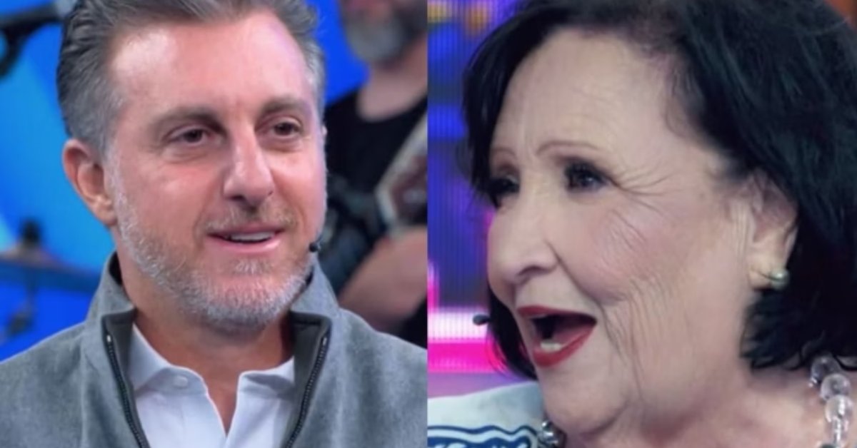 Ao vivo, Dona Déa provoca Luciano Huck após erro cometido pelo apresentador 31 Ao vivo Dona Dea provoca Luciano Huck apos erro cometido
