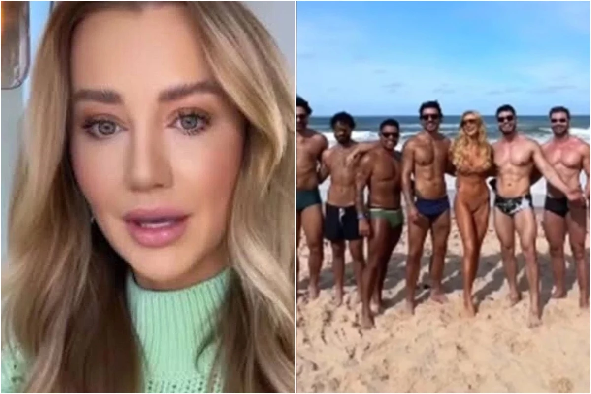 Após reação de Roberto Justus, Ana Paula Siebert se manifesta sobre fotos com homens sarados: ‘Eu amo’ 33 Apos reacao de Roberto Justus Ana Paula Siebert se manifesta