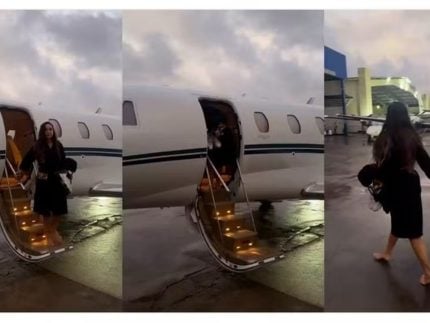 Após voo, Ivete Sangalo aterrissa de roupão e descalça: “Feliz” 31 Apos voo Ivete Sangalo aterrissa de roupao e descalca Feliz