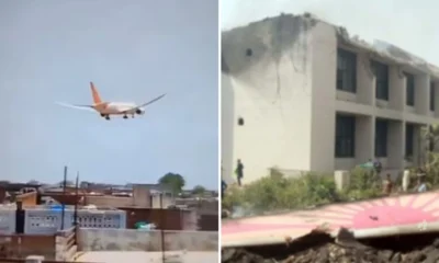 Aviao que caiu na India atingiu refeitorio de alojamento