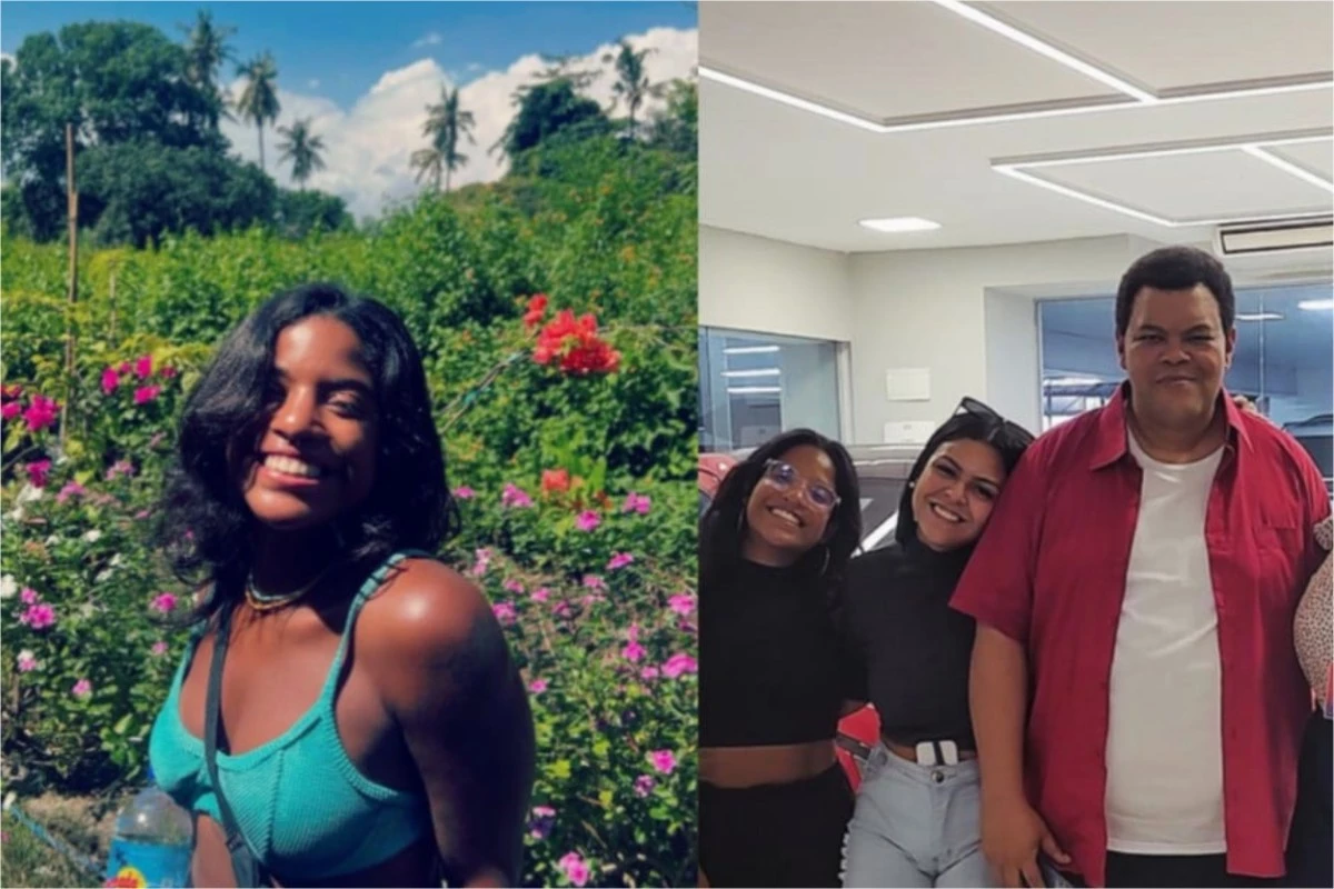 Babu Santana era amigo da jovem que morreu após cair dentro do vulcão; ele lamentou o ocorrido 31 Babu Santana era amigo da jovem que morreu apos cair