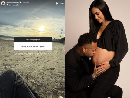 Bruna Biancardi revela que ja se casou com Neymar no