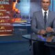 Camera do Jornal Nacional ‘corta a cabeca de Cesar Tralli