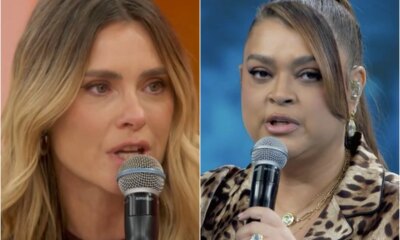 Carolina Dieckmann se emociona ao vivo na Globo ao dar