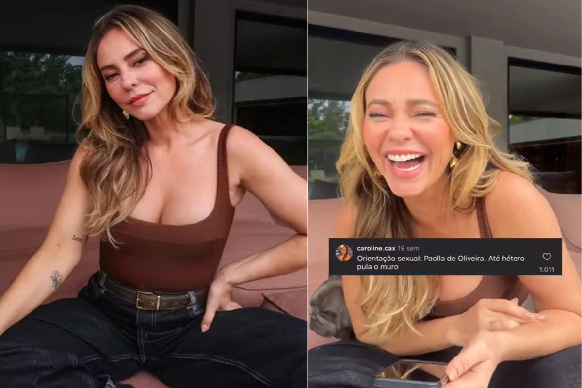 Com bom humor, Paolla Oliveira reage a cantadas de fãs na web e revela parte do próprio corpo de que não gosta 31 Com bom humor Paolla Oliveira reage a cantadas de fas