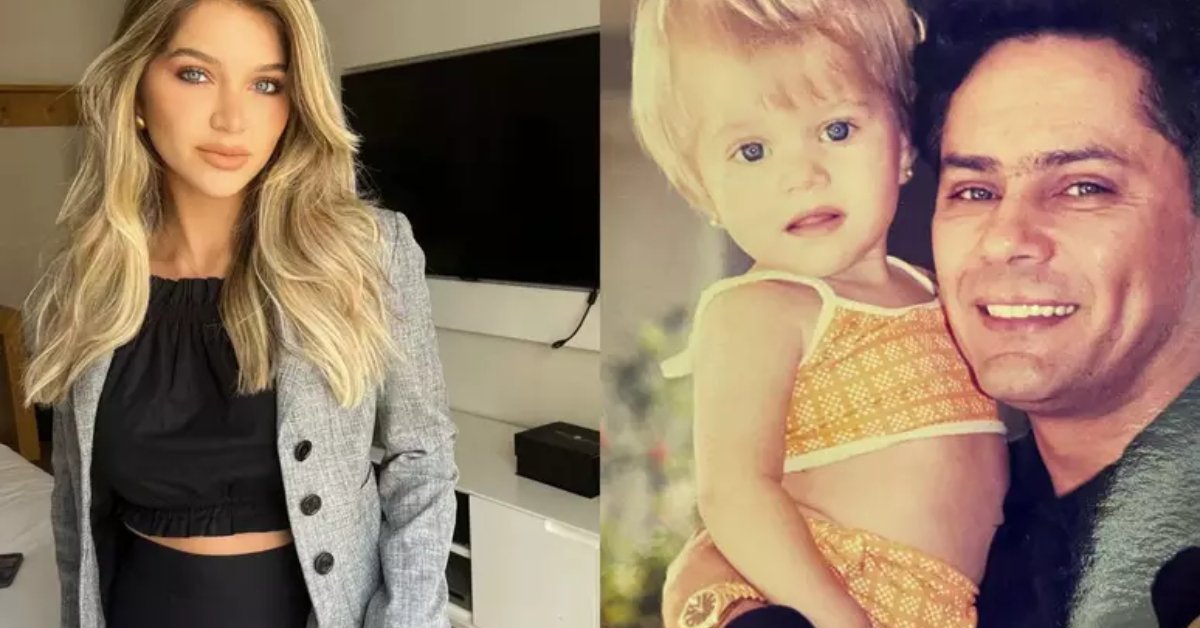 Com foto rara, filha de Leandro relembra morte do pai em data que marca 27 anos: 'até a alma doi' 31 Com foto rara filha de Leandro relembra morte do pai