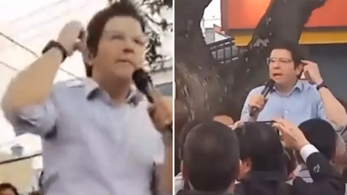 Confira o momento em que o pre candidato a Presidencia da