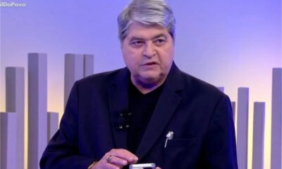 Datena decepciona em estreia na RedeTV e reclama ao vivo
