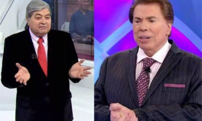 Datena revela o que Silvio Santos lhe disse durante telefonema