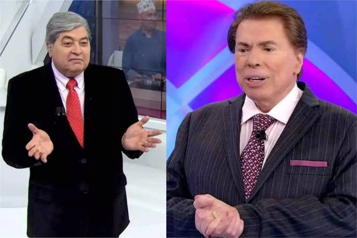 Datena revela o que Silvio Santos lhe disse durante telefonema