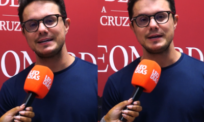 Deive Leonardo compartilha mensagem de fe com publico do portal