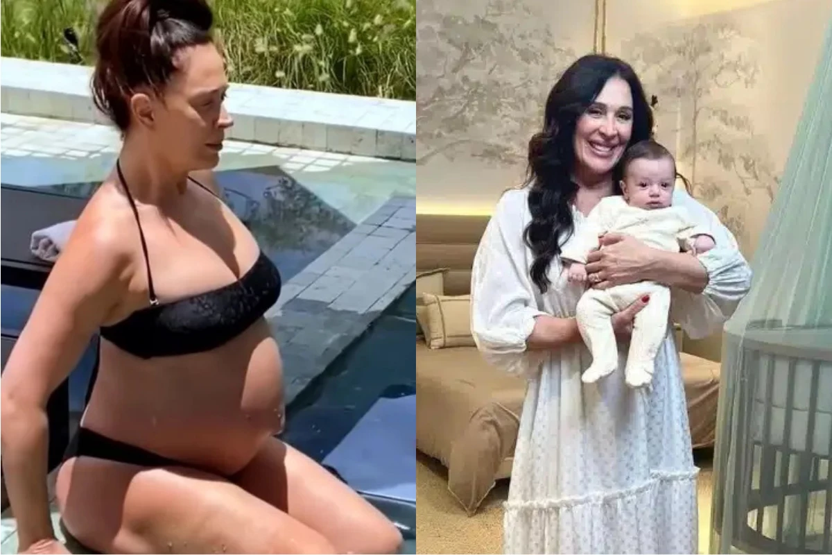 Elas engravidaram! Celebridades desafiam padrões e vivenciam a maternidade após os 50 anos 37 Elas engravidaram Celebridades desafiam padroes e vivenciam a maternidade apos