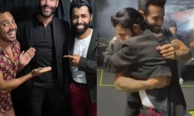 Embaixador em dose dupla Gusttavo Lima divide palco com sosia